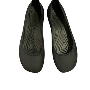 Crocks Brooklyn Classic Black Women's Flats